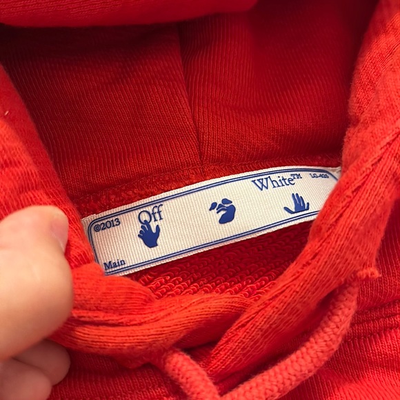 Off-White Puzzle Arrow Oversized Hoodie - Picture 2 of 7